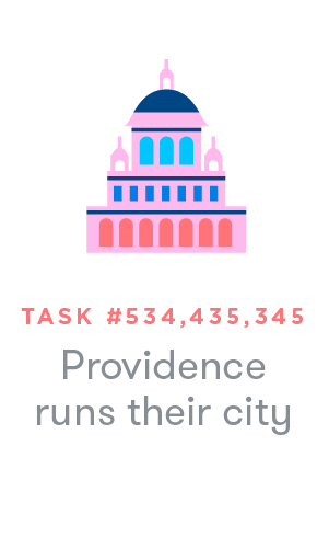 Providence runs their city