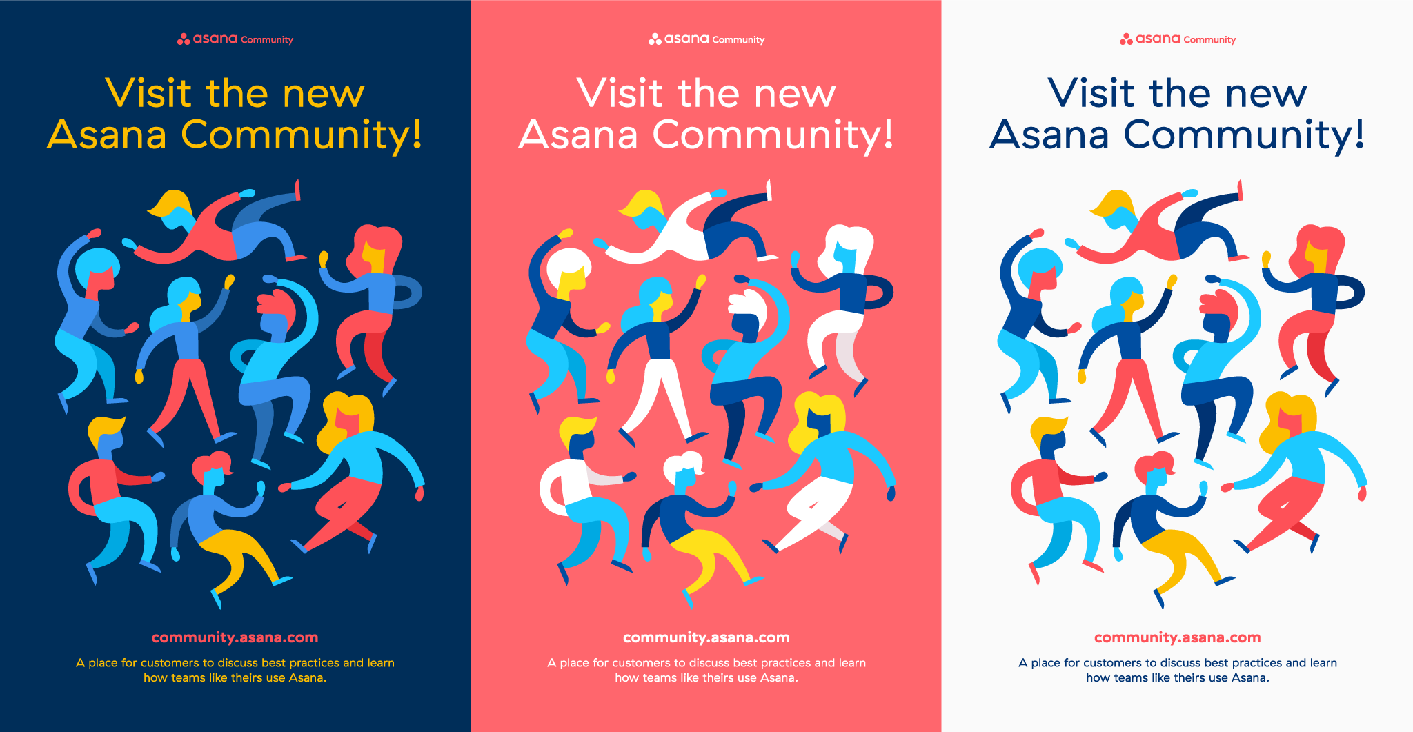Asana community posters