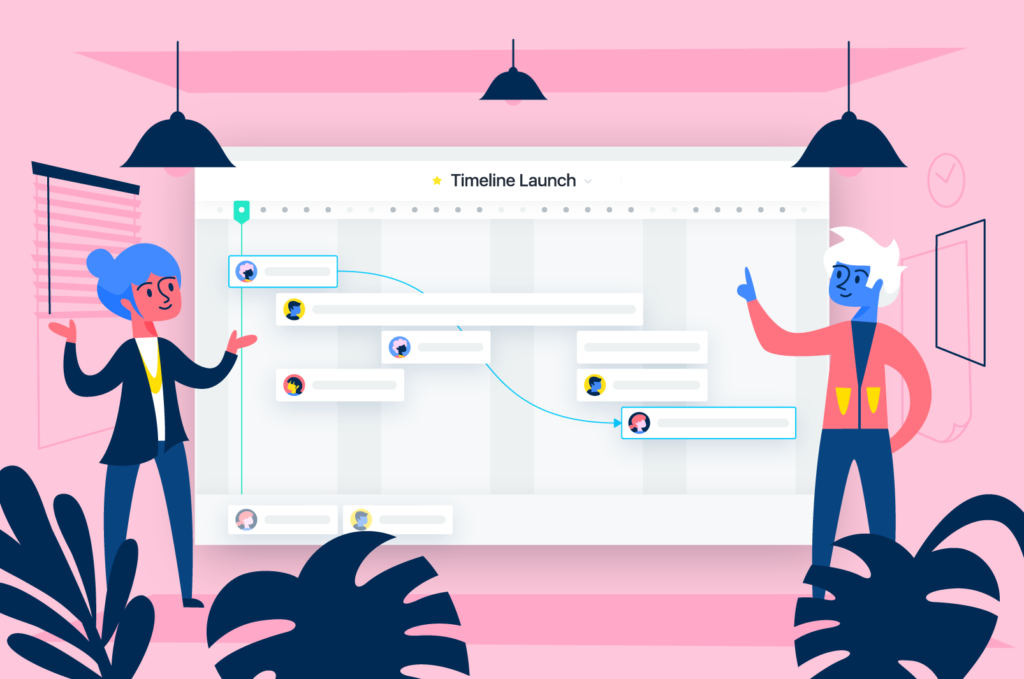 How to share Asana Timeline projects with teammates