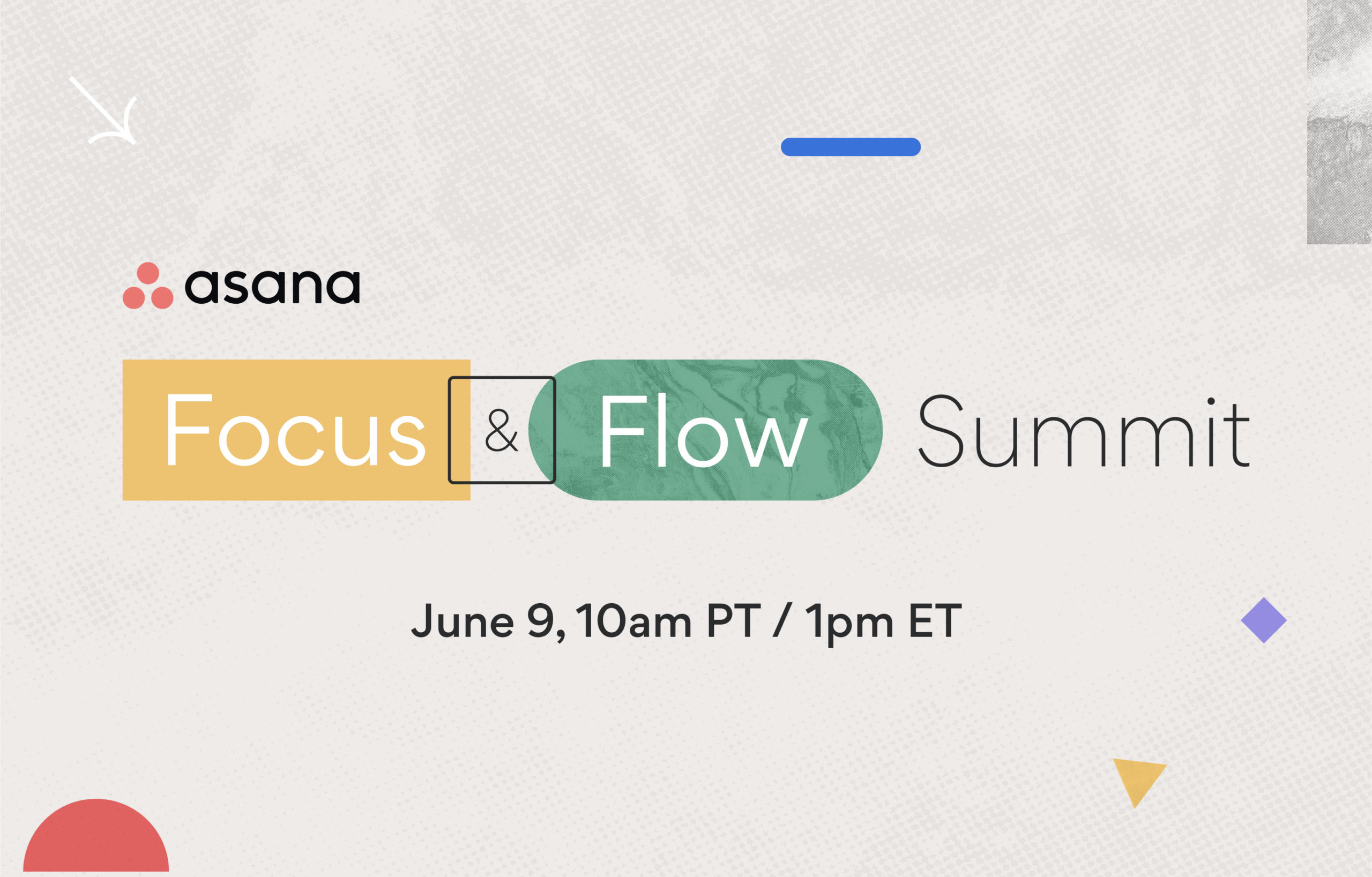 Focus & Flow Summit: Join our event June 9th The Blog