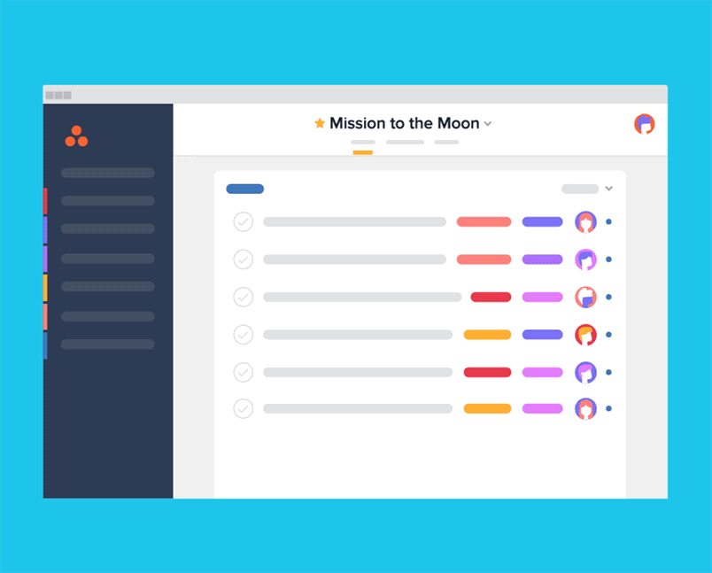 color blind feature in Asana