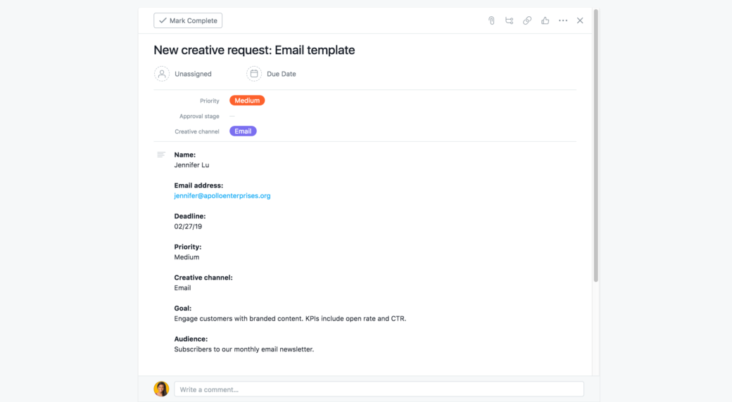 New Asana features and integrations for marketing and creative teams
