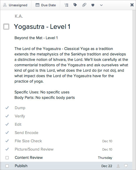 How YogaGlo gets in the flow with Asana