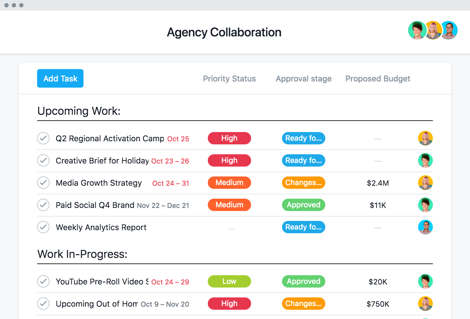 New Asana project templates for quick and easy setup