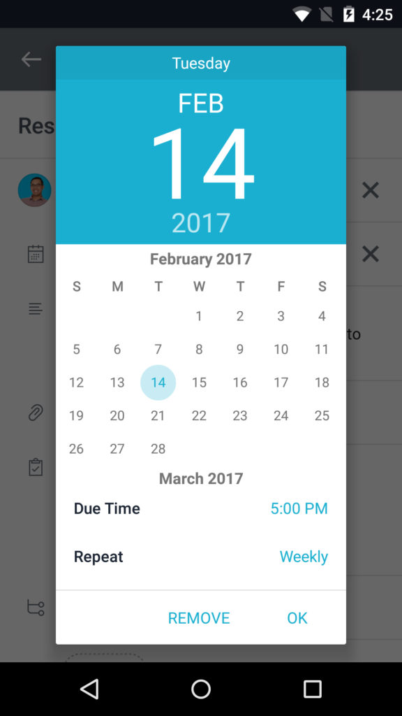 February 2017 Asana mobile app updates